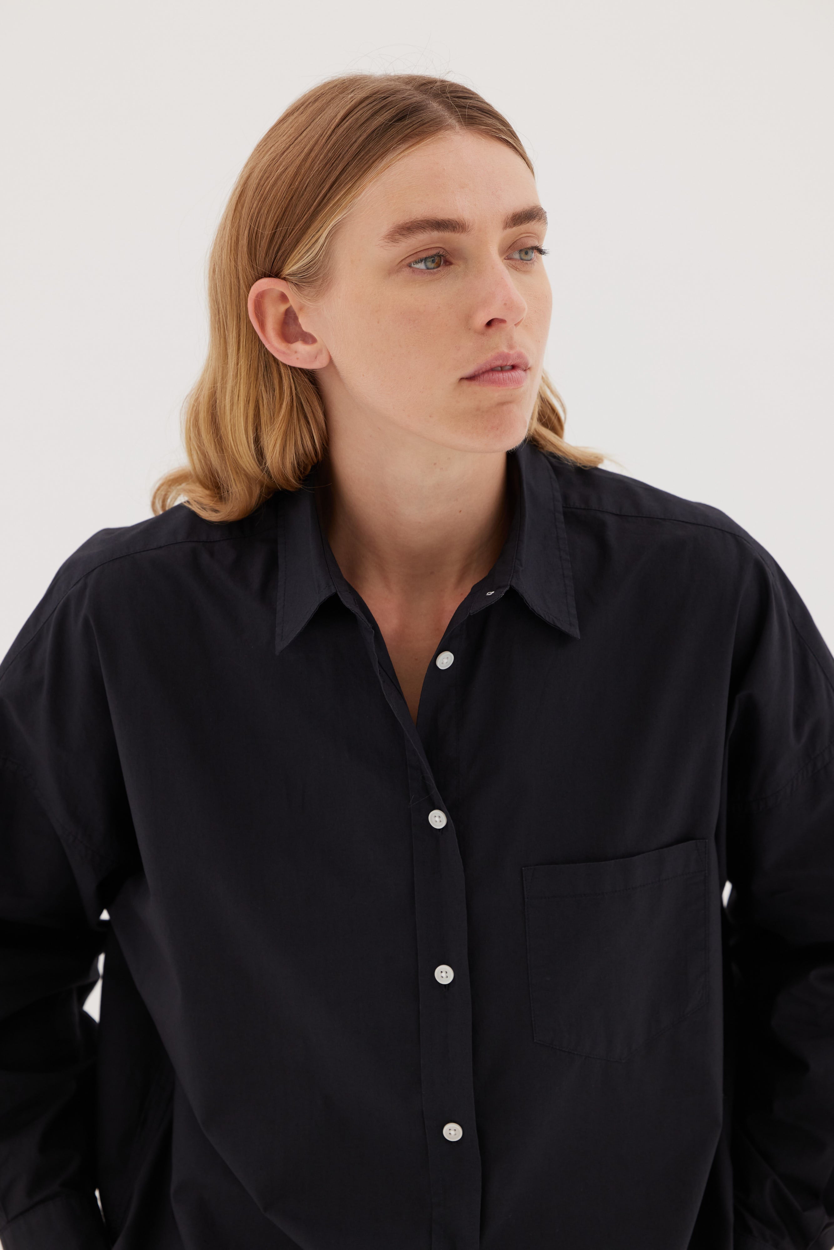 The Chiara Shirt - Black - Apparel