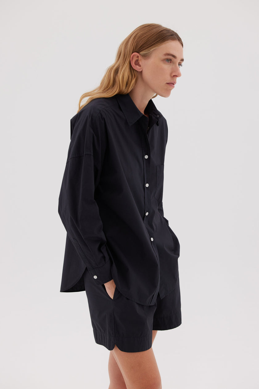 The Chiara Shirt - Black - Apparel