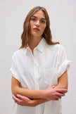 The Chiara Short Sleeve Shirt - White - Apparel