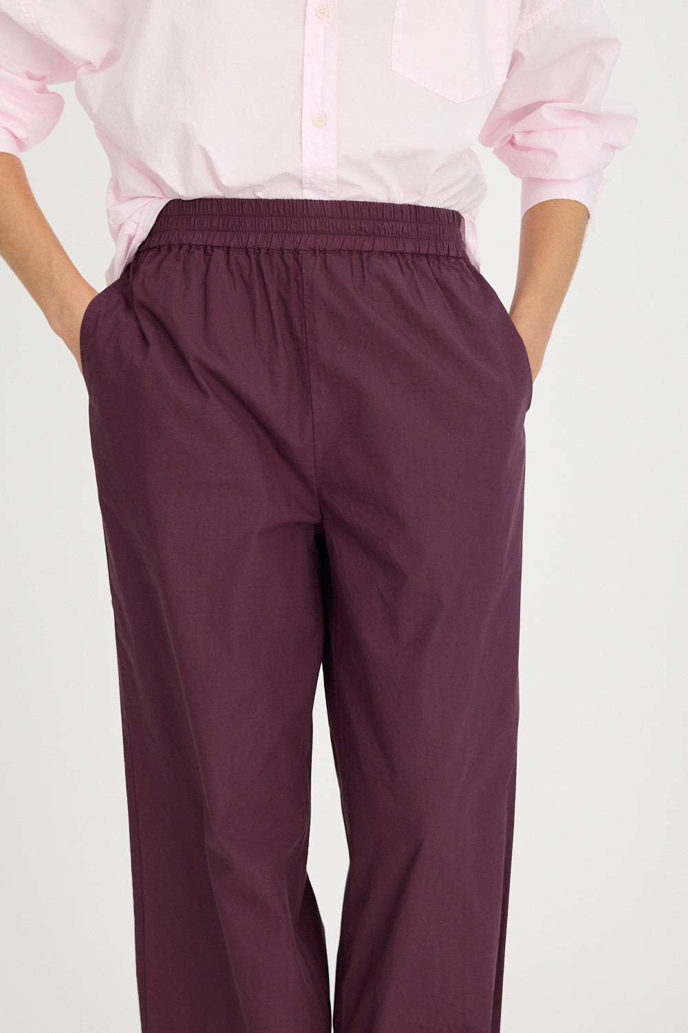 Bahia Pants - Cherry