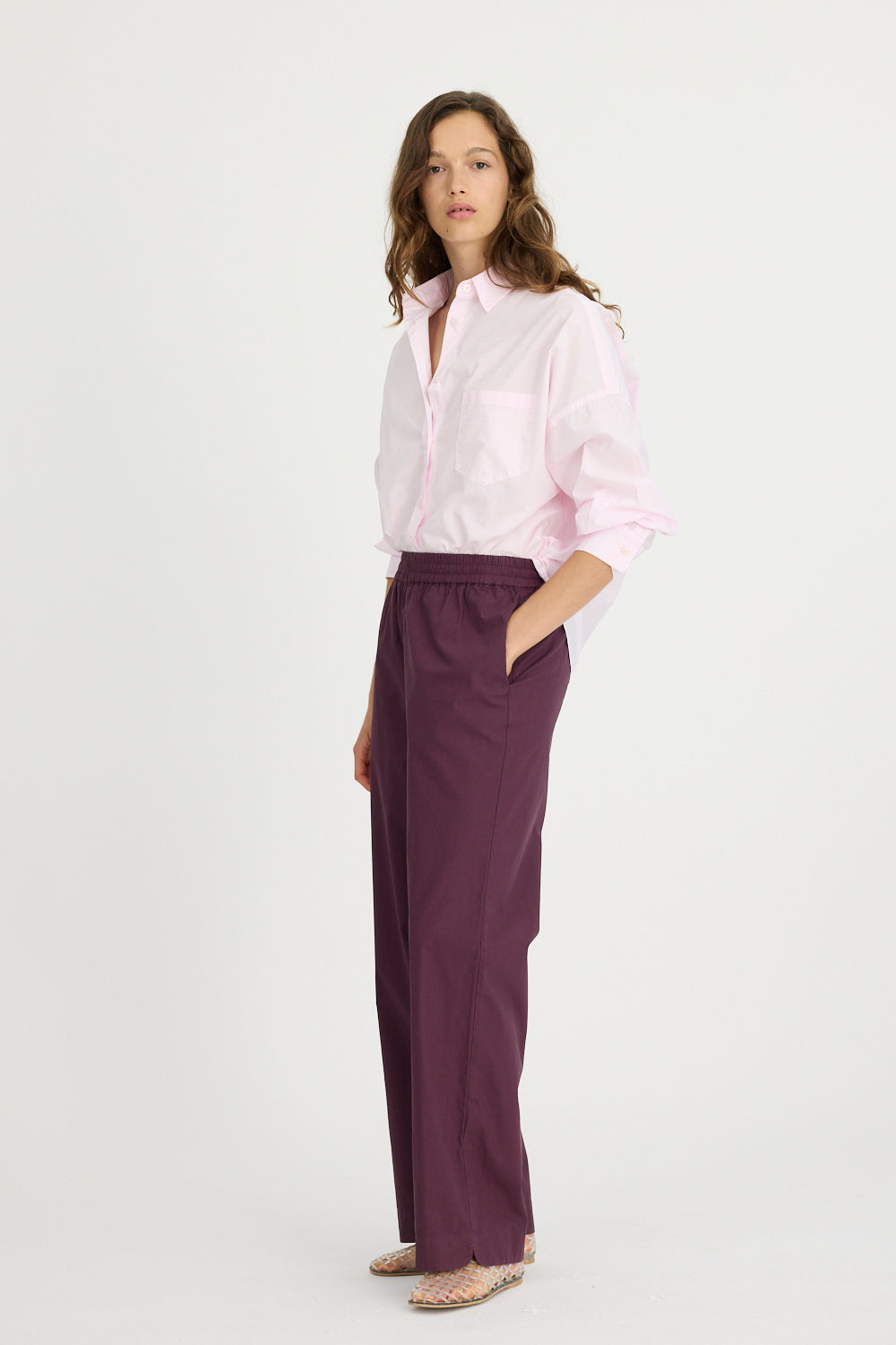 Bahia Pants - Cherry