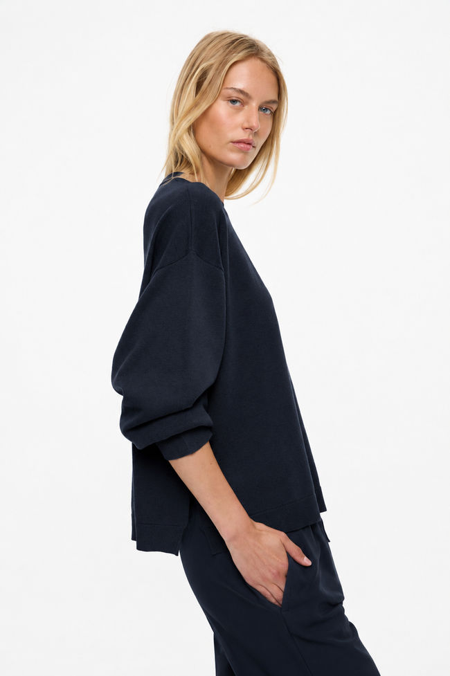Trapeze Knit - Navy