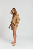 Chiara Long Sleeve Shirt - Classic - Toffee
