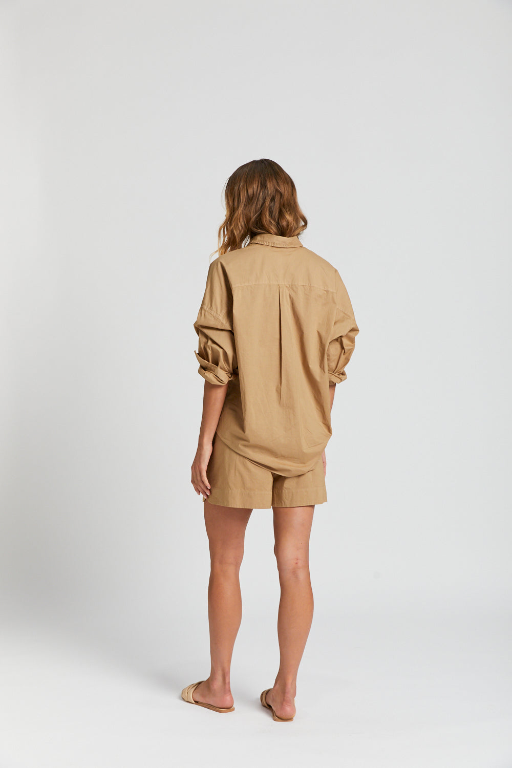 Chiara Long Sleeve Shirt - Classic - Toffee