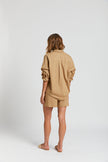 Chiara Long Sleeve Shirt - Classic - Toffee