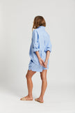 Chiara Long Sleeve Shirt - Classic -  Sky