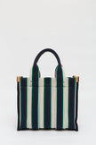 Rialto - Small Tote - Navy/Ink Blue/Verde Stripe