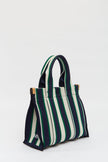 Rialto - Small Tote - Navy/Ink Blue/Verde Stripe