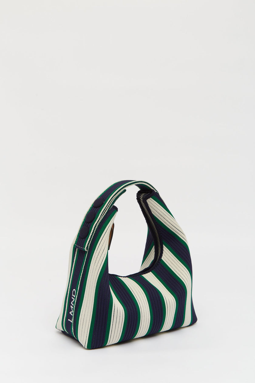 Lilo - Mini bag - Navy/Verde Stripe