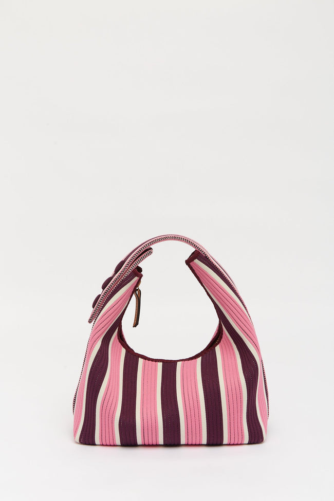 Lilo - Mini bag - Fig/Plumeria Stripe