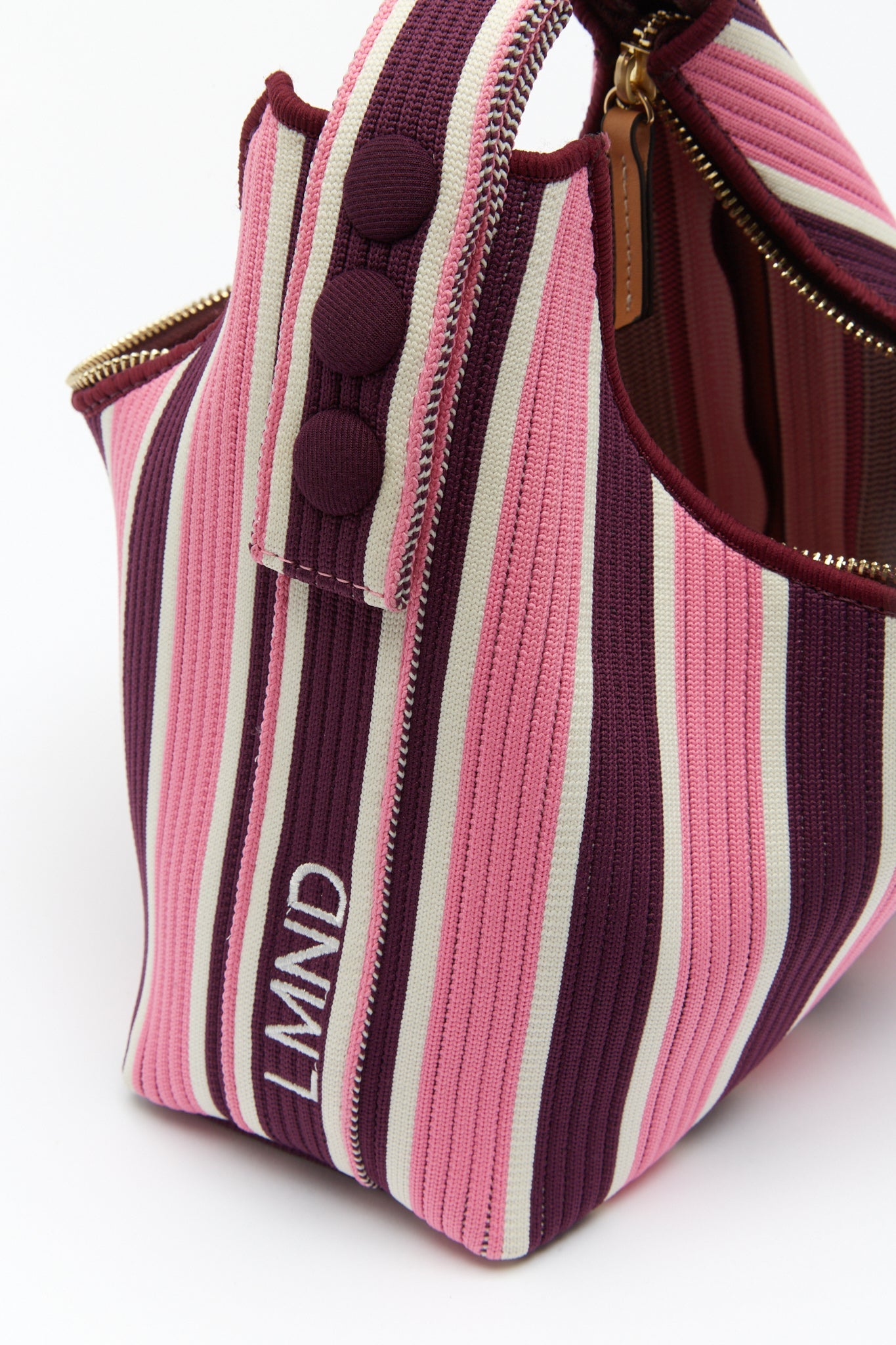 Lilo - Mini bag - Fig/Plumeria Stripe