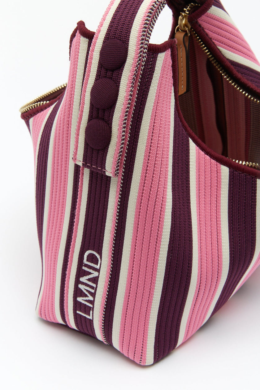 Lilo - Mini bag - Fig/Plumeria Stripe
