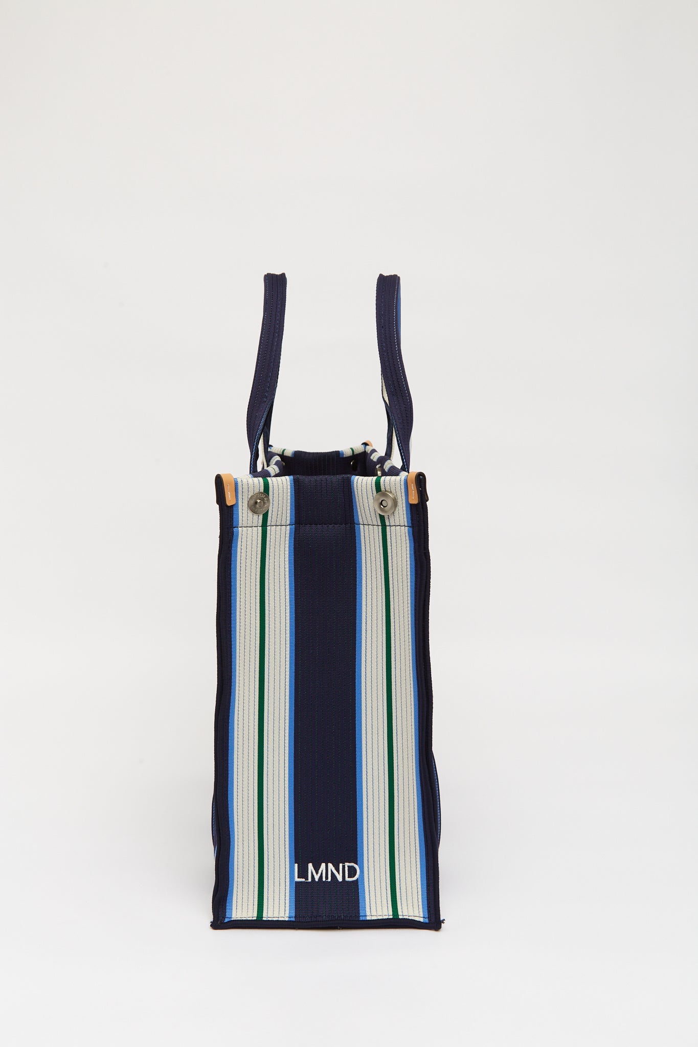Rialto - Large Tote - Navy/Ink Blue/Verde Stripe