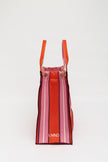 Rialto - Large Tote - Mandarina/Plumeria/Fig Stripe