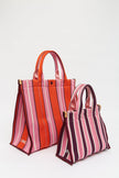 Lilo - Mini bag - Fig/Plumeria Stripe