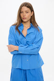 Chiara Long Sleeve Shirt - Classic - Ink Blue