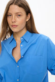 Chiara Long Sleeve Shirt - Classic - Ink Blue