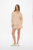 Chiara Long Sleeve Shirt - Classic  - Sand Dune