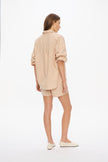 Chiara Long Sleeve Shirt - Classic  - Sand Dune