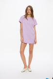 LMND Classic T-Shirt Dress - Lavender