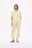 Chiara Short Sleeve Shirt Parachute - Almond Oil