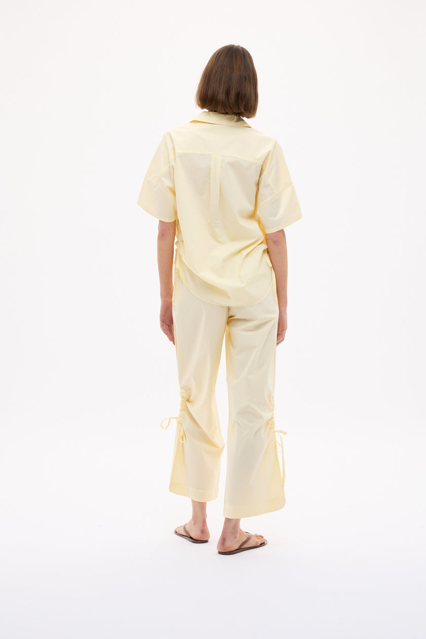 Chiara Short Sleeve Shirt Parachute - Almond Oil