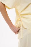 Chiara Short Sleeve Shirt Parachute - Almond Oil