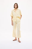 Chiara Short Sleeve Shirt Parachute - Almond Oil