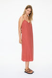 Capri Slip Midi Dress - Henna