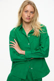 Chiara Long Sleeve Shirt Classic Green Hill
