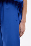 Mara Oversized Long Sleeve Shirt - Cobalt Blue