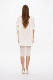 Sunny Sheer Pencil Skirt - White