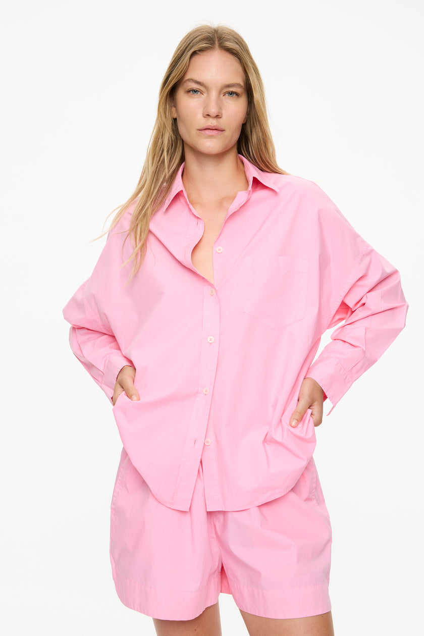 Chiara Long Sleeve Shirt Classic - Rose Glow