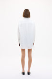 Mara Oversized Long Sleeve Shirt - White
