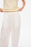 Mimi Cropped Pants - White