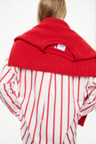 Chunky Oversized Knit - Ultra Red