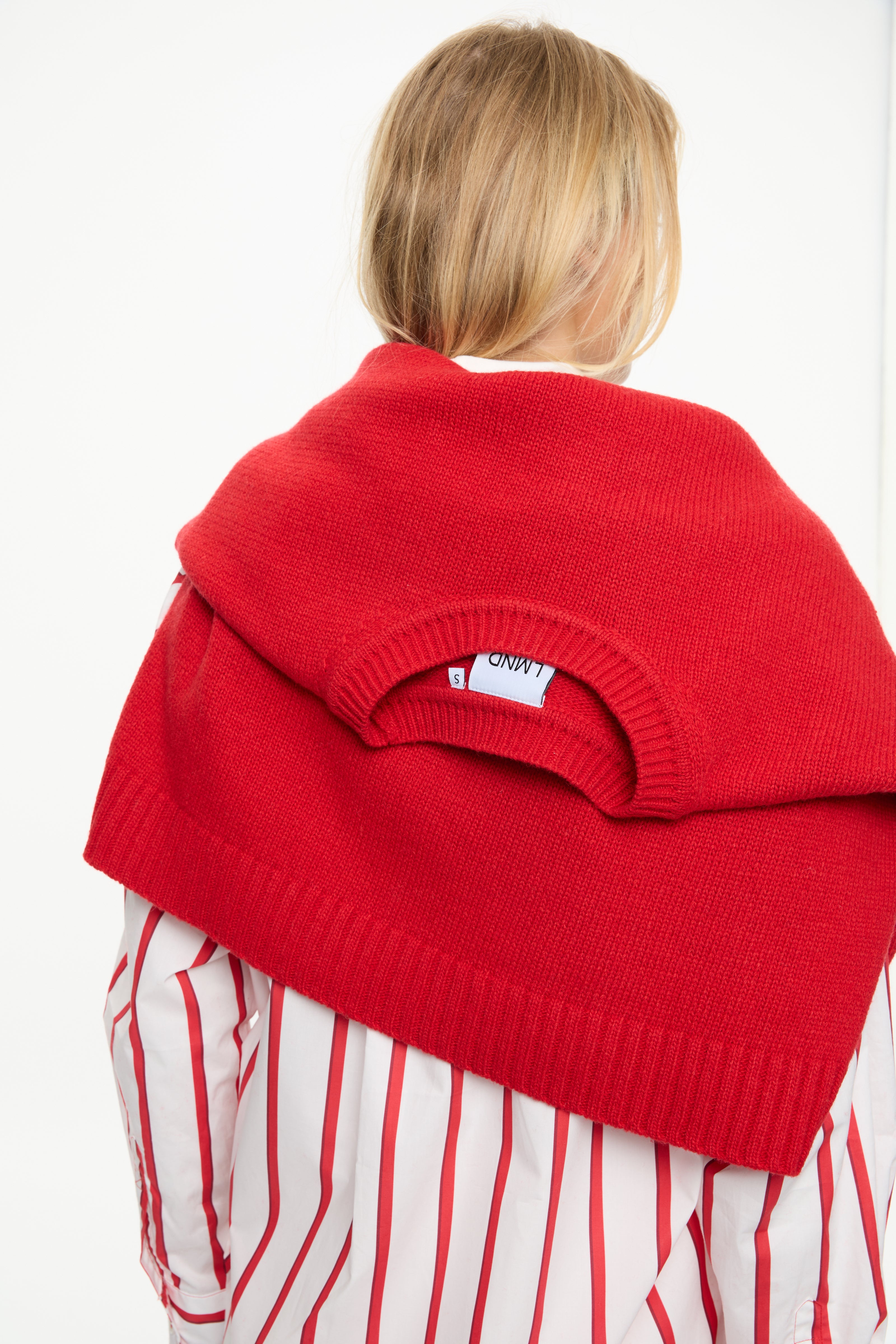 Chunky Oversized Knit - Ultra Red