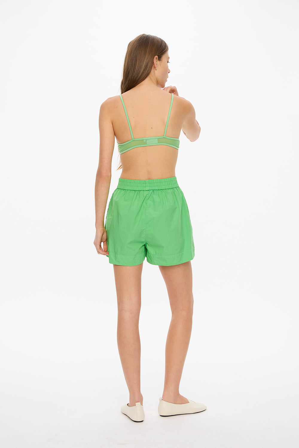 Under All Mesh Bra/Top - Light Verde