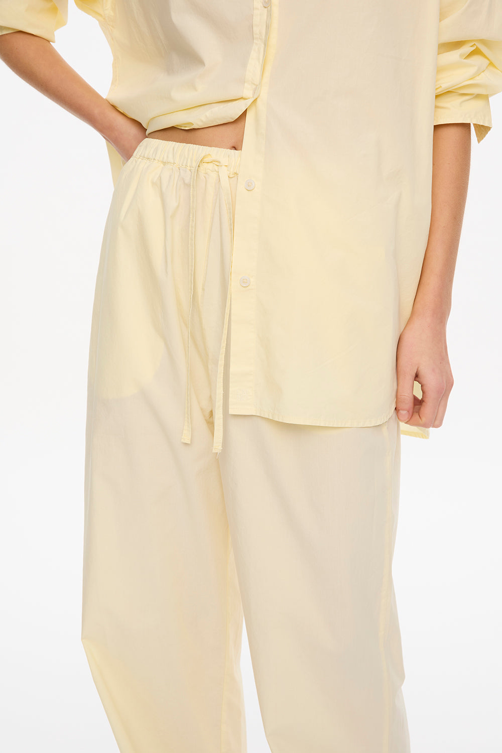 Mara Drawstring Pants - Limoncello