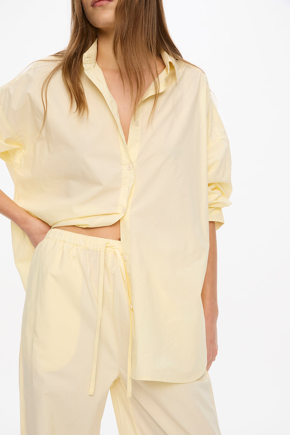 Mara Long Sleeve Shirt - Limoncello