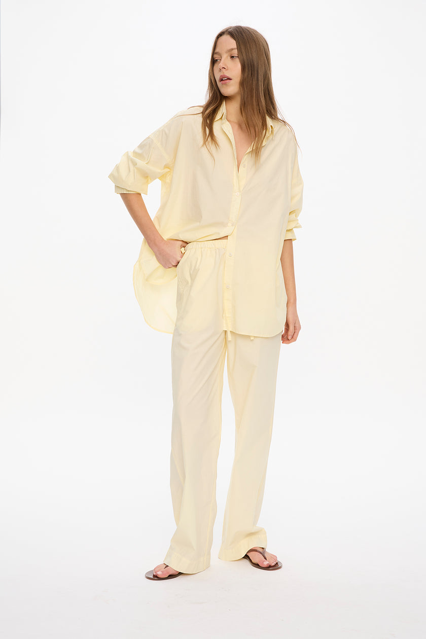Mara Drawstring Pants - Limoncello