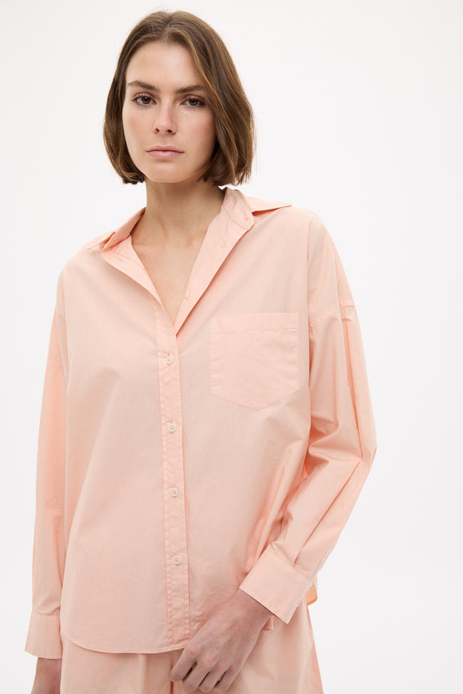 Chiara Long Sleeve Shirt Classic - Spanish Villa