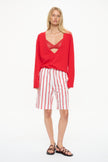 Deep V Jumper Ultra Red
