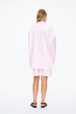 Mara Oversized Long Sleeve Shirt - Candy Floss