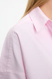 Mara Oversized Long Sleeve Shirt - Candy Floss