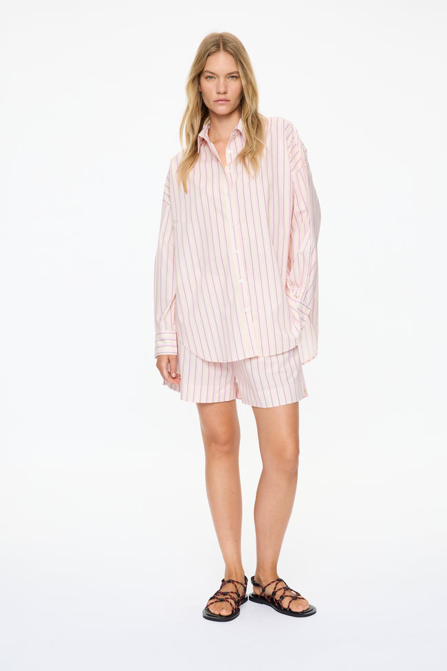 Chiara Short - Candy Floss/Black/White
