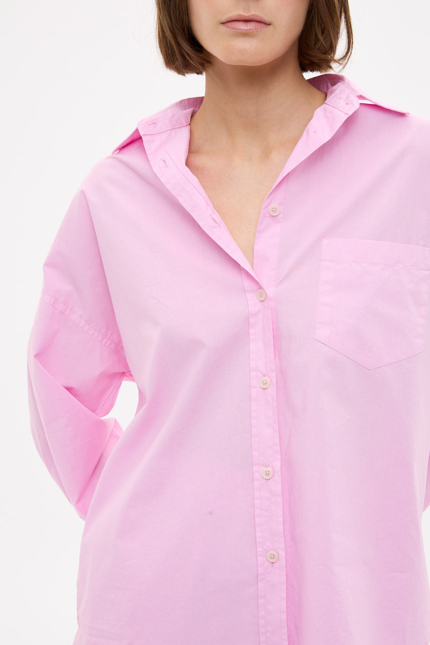 Chiara Long Sleeve Shirt Classic - Rose Glow