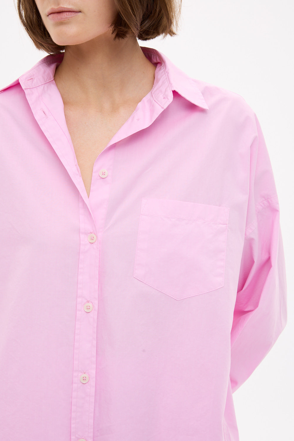Chiara Long Sleeve Shirt Classic - Rose Glow