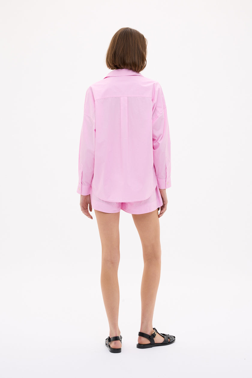 Chiara Long Sleeve Shirt Classic - Rose Glow