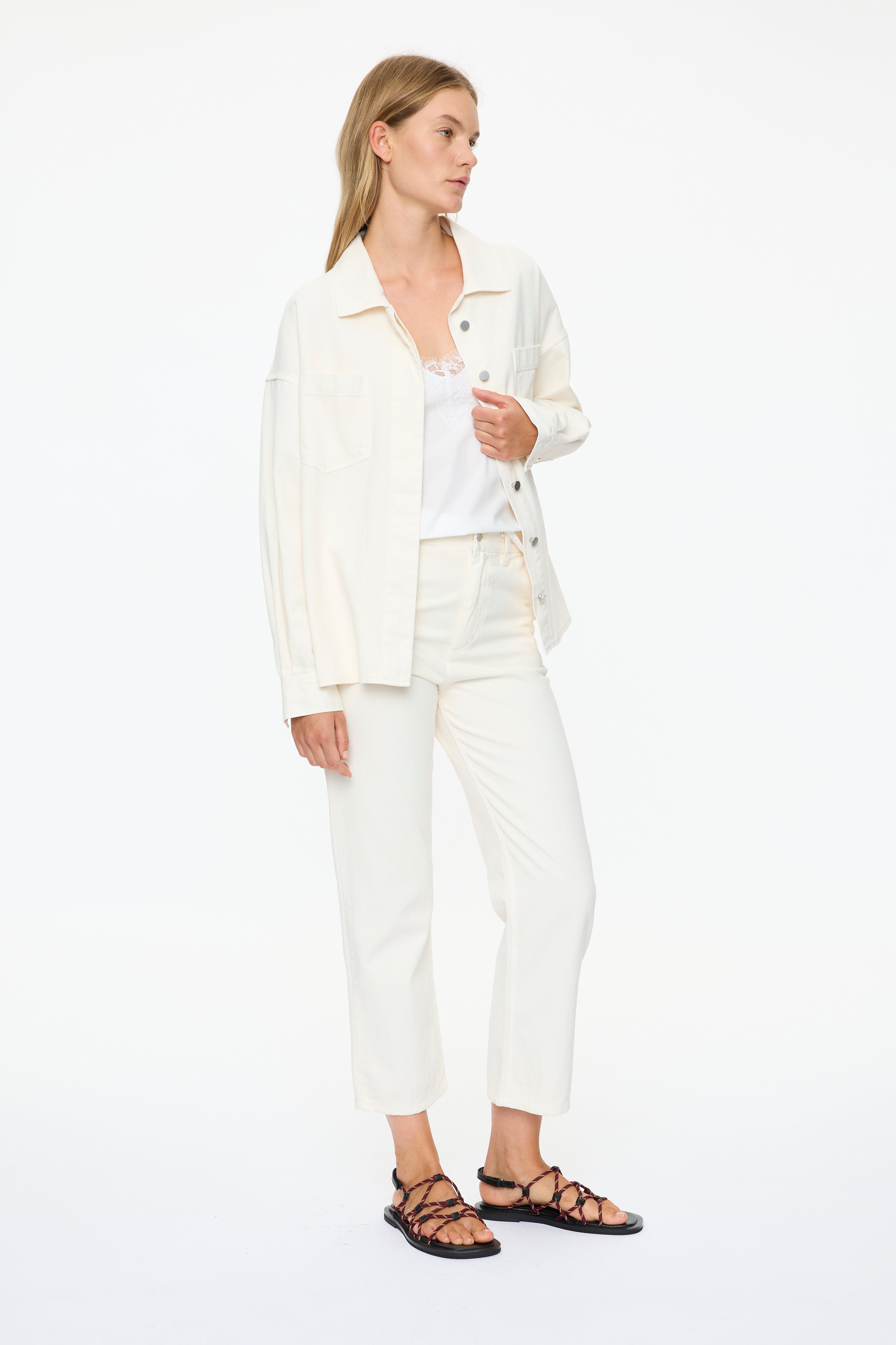 Liora Shacket - Oat